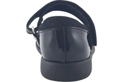 Clarks Velcro | Junior Girls<Etch Beam T Black Girls Leather Patent School Shoes