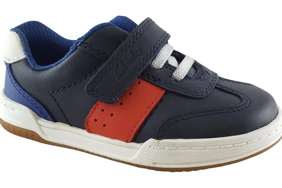 BOY Clarks Velcro | Boys First Shoes<Fawn Family T Boys Leather First Shoes