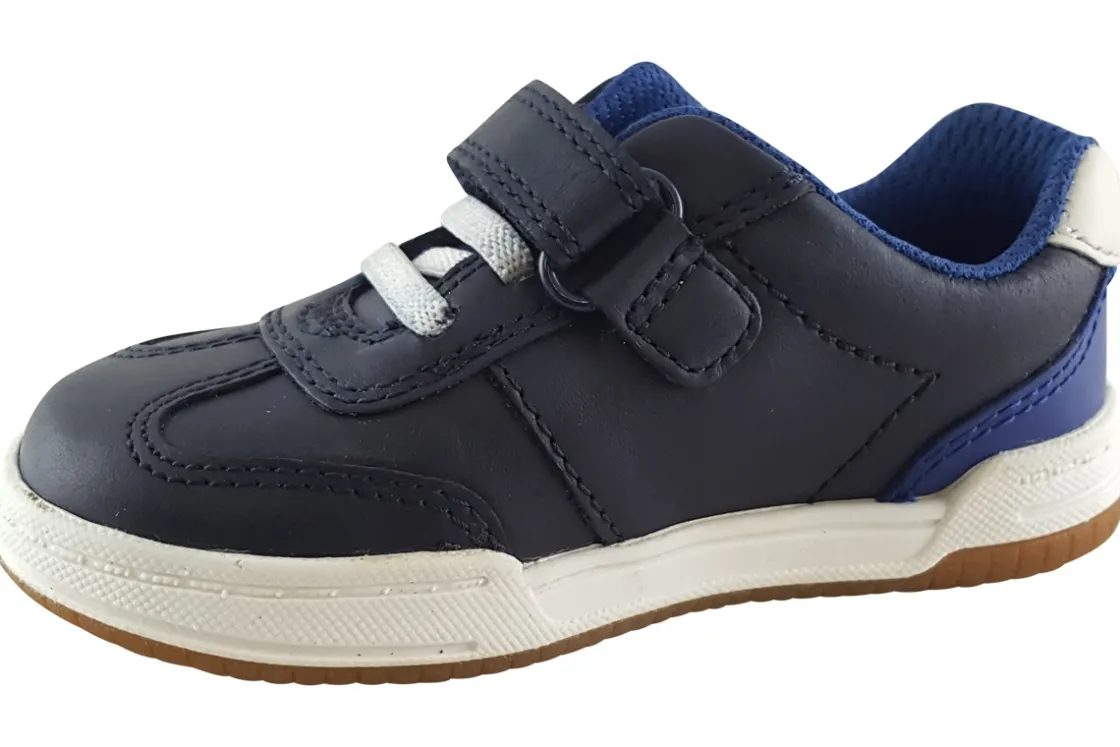BOY Clarks Velcro | Boys First Shoes<Fawn Family T Boys Leather First Shoes