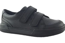 BOY Clarks Junior Boys | Velcro<Fawn Strap K Black Boys Leather School Shoes