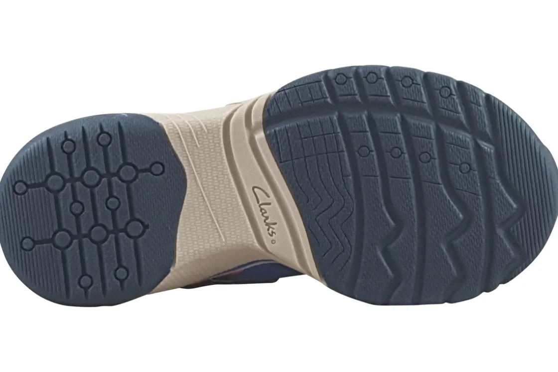 BOY Clarks Velcro | Boys Trainers<FeatherPace K Boys Trainers Grey