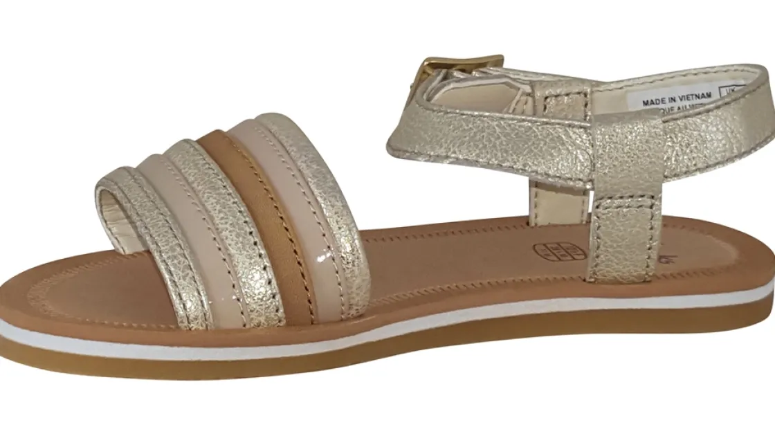 Clarks Buckle | Girls Sandals<Finch Stride K Girls Leather Sandals