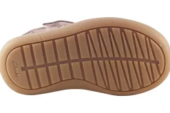 Clarks Velcro | Girls First Shoes<Flash Mouse T. Girls Suede Leather First Shoes