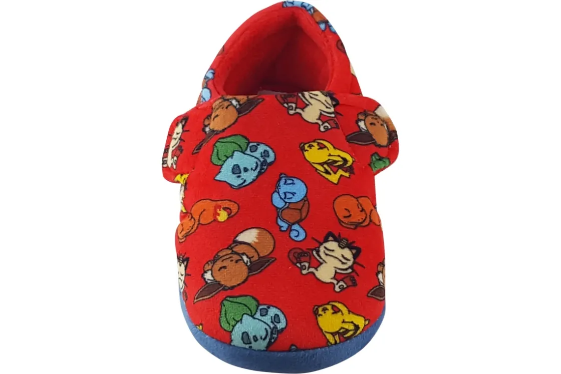 BOY Clarks Velcro | Boys Slippers<Fluffy Print T (F Fit) Boys Slippers