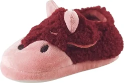 BOY Clarks Velcro | Warm Lined<Fluffy Snug T Boys Fluffy Slippers