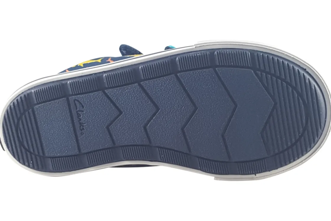 BOY Clarks Velcro | Boys Shoes<Foxing Split K (G Fit) Boys Shoes