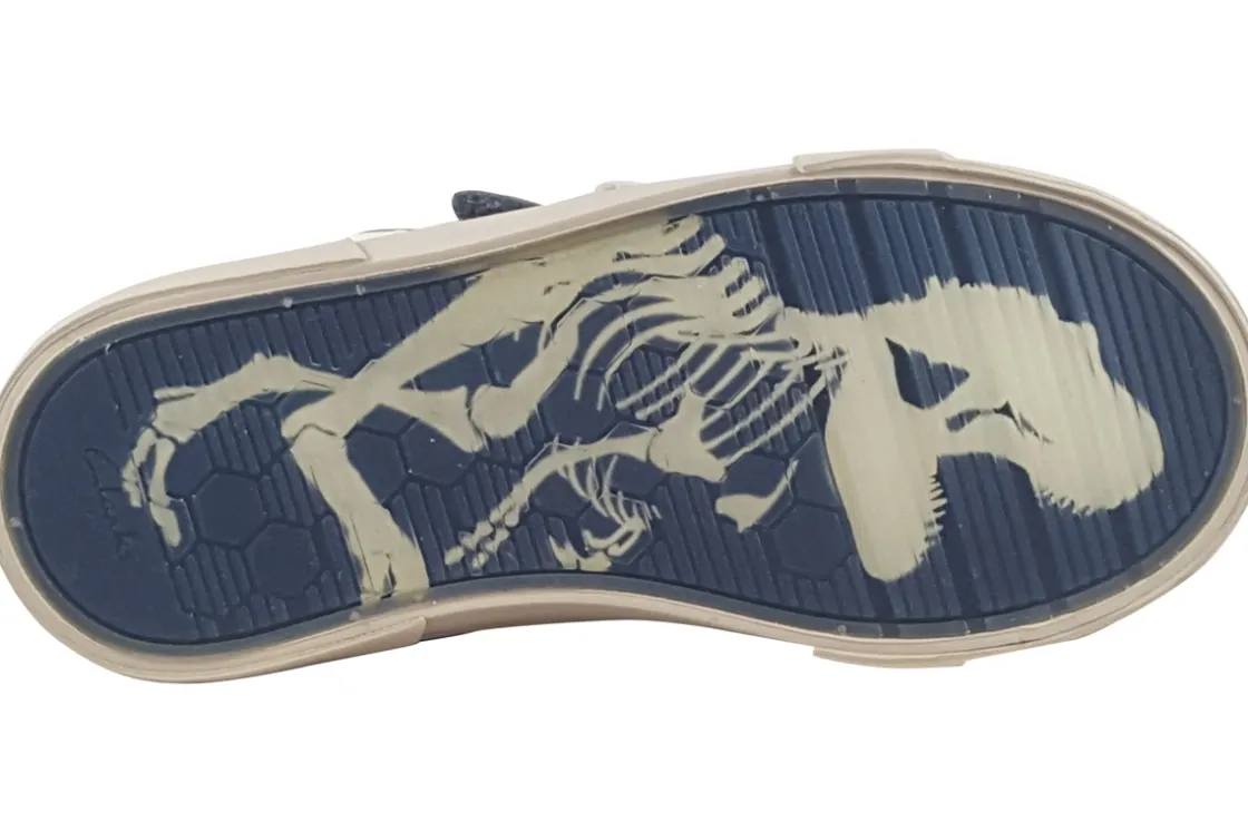 BOY Clarks Velcro | Boys Shoes<Foxing Stomp K