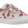 Clarks Velcro | Girls Shoes<FoxingFraiseK. Girls Shoes Cotton