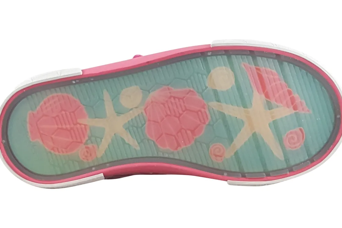 Clarks Velcro | Girls Shoes<FoxingShell K. Girls Fashion Trainers Pink
