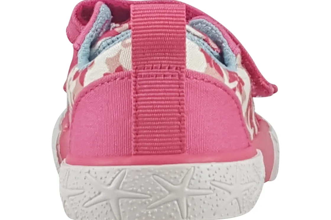 Clarks Velcro | Girls Shoes<FoxingShell T. Girls Fashion Trainers Pink