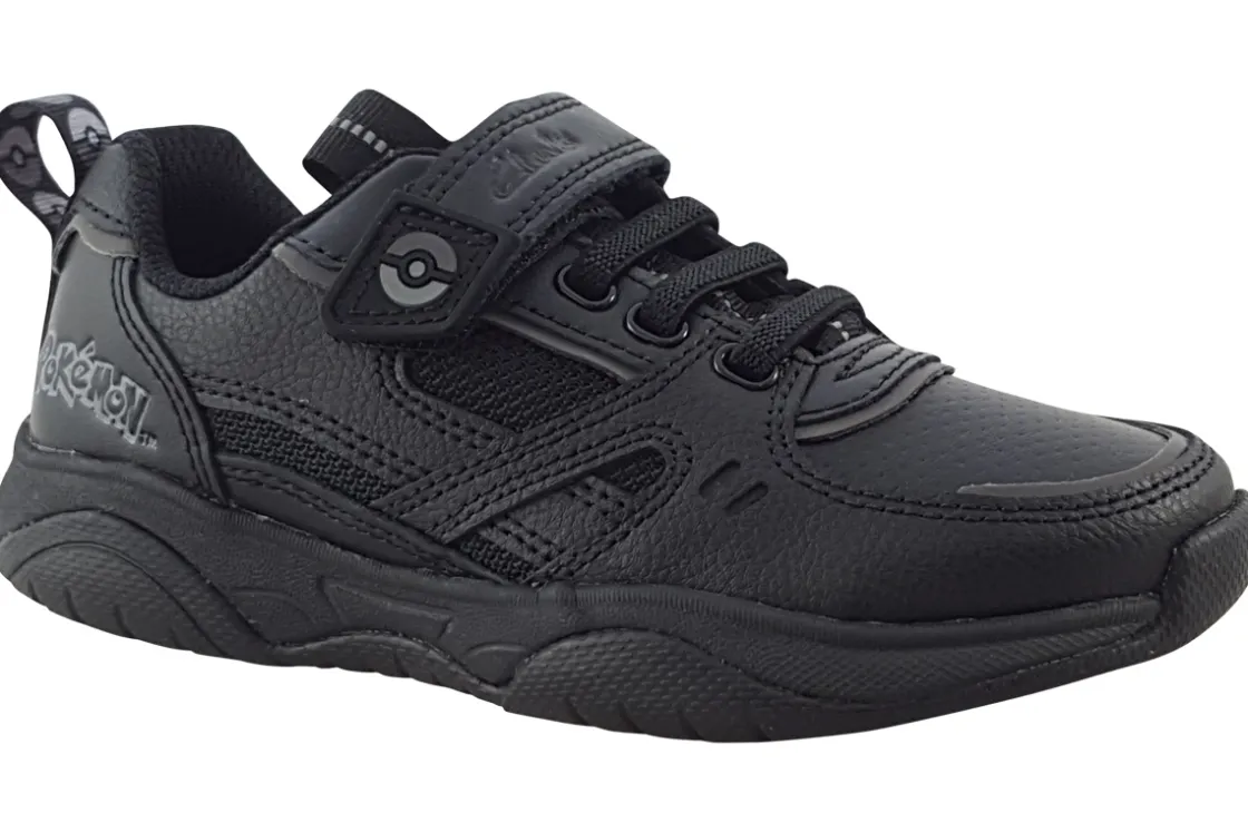 BOY Clarks Junior Boys | Boys Shoes<Grip Trade K Black Boys Leather School Shoes