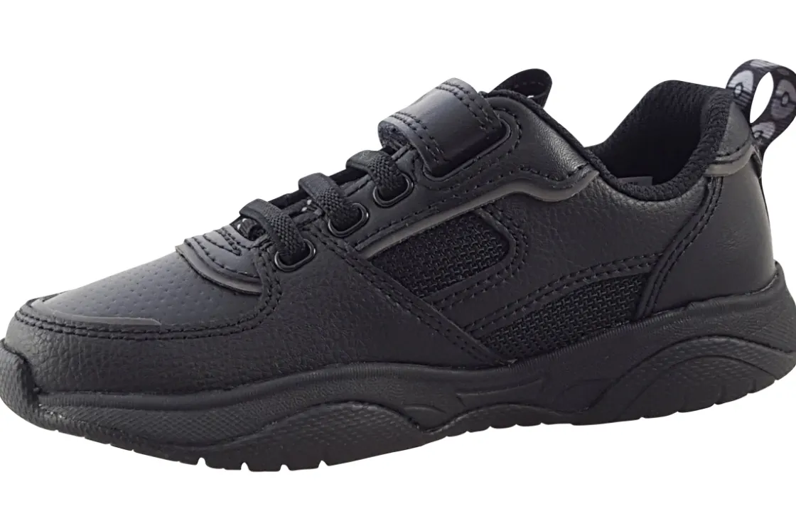 BOY Clarks Junior Boys | Boys Shoes<Grip Trade K Black Boys Leather School Shoes