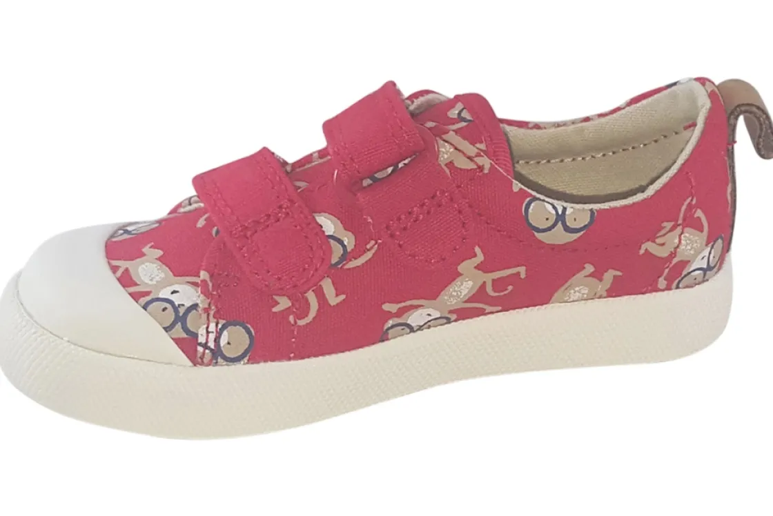 BOY Clarks Velcro | Podiatrist Approved<Halcy High (F Fit) Boys First Shoes