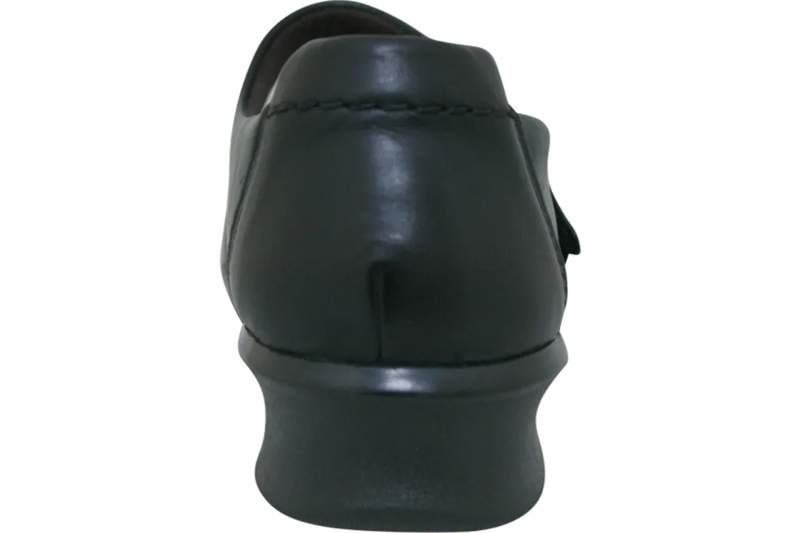Women Clarks Womens Shoes<Hope Henley Black Womens Leather Mary Jane Shoes