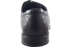 BOY Clarks Mens Shoes | Senior Boys<Howard Wing Black Mens Leather Brogue Shoes