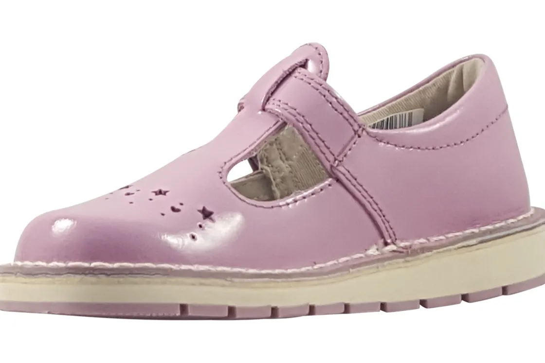 Clarks Velcro | Girls Shoes<Joyful Skip K. Girls Leather Patent Shoes