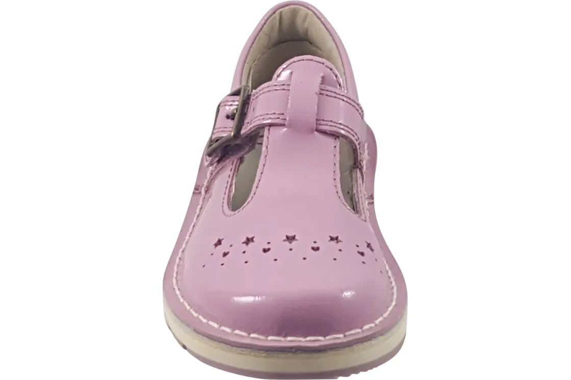 Clarks Velcro | Girls Shoes<Joyful Skip K. Girls Leather Patent Shoes