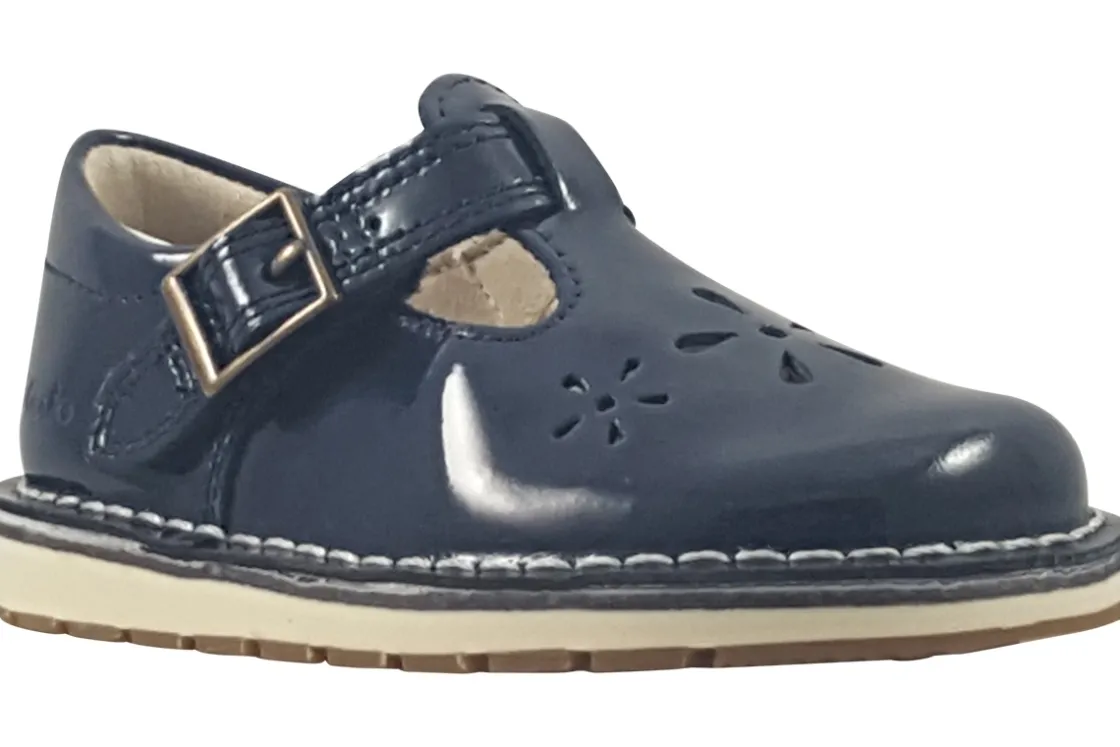 Clarks Velcro | Girls Shoes<Joyful Skip T. Girls Leather Patent Shoes