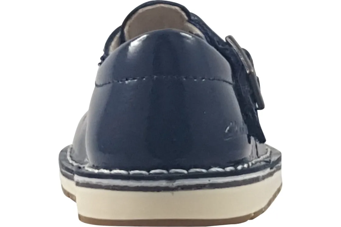 Clarks Velcro | Girls Shoes<Joyful Skip T. Girls Leather Patent Shoes