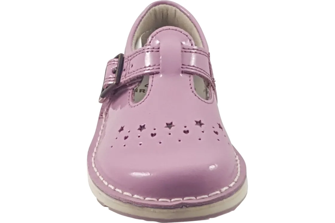 Clarks Velcro | Girls Shoes<Joyful Skip T. Girls Leather Patent Shoes