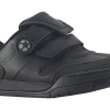 BOY Clarks Junior Boys | Velcro<Laser Track K Black Boys Leather School Shoes