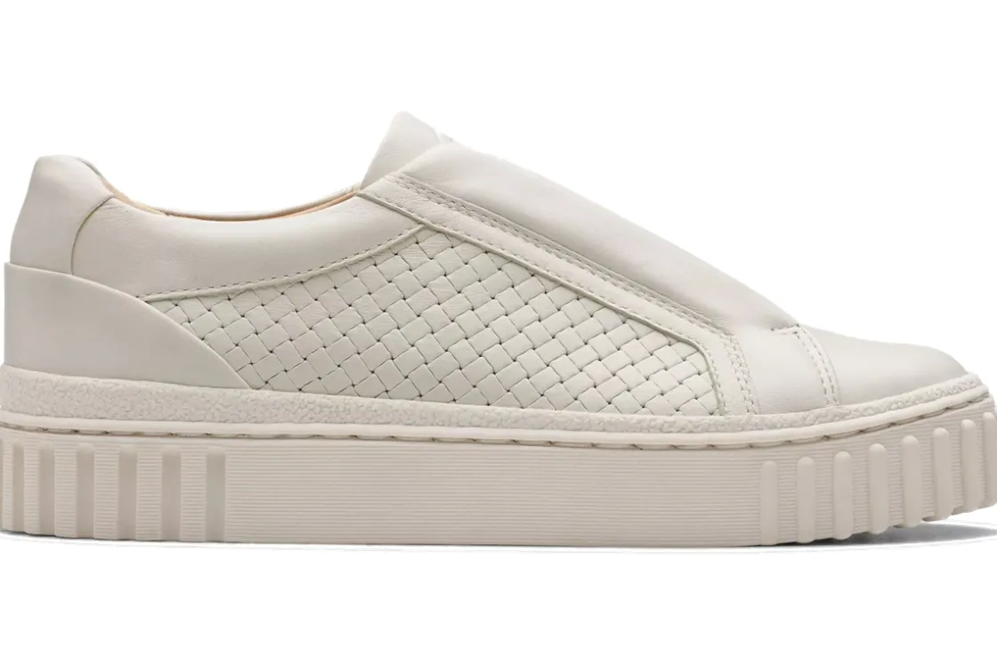 Women Clarks Womens Fashion Trainers<Mayhill Bay Leather Fashion Trainers