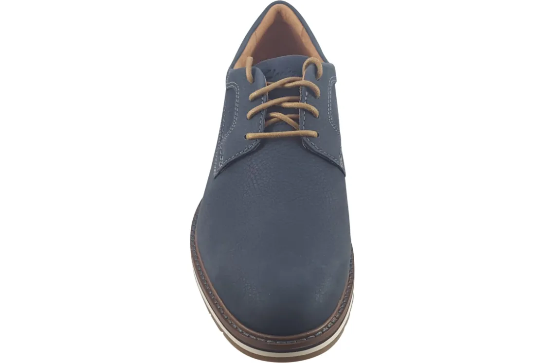 Clarks Mens Shoes<Monahan Plain Mens Leather Shoes