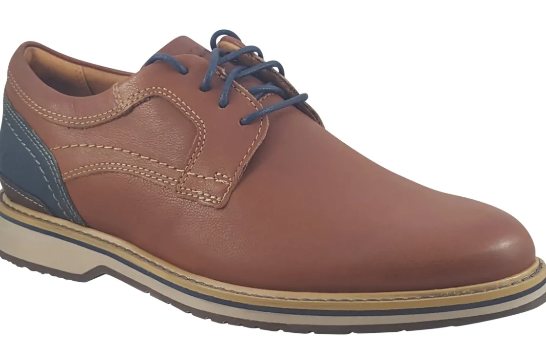 Clarks Mens Shoes<Monahan Plain Mens Leather Shoes