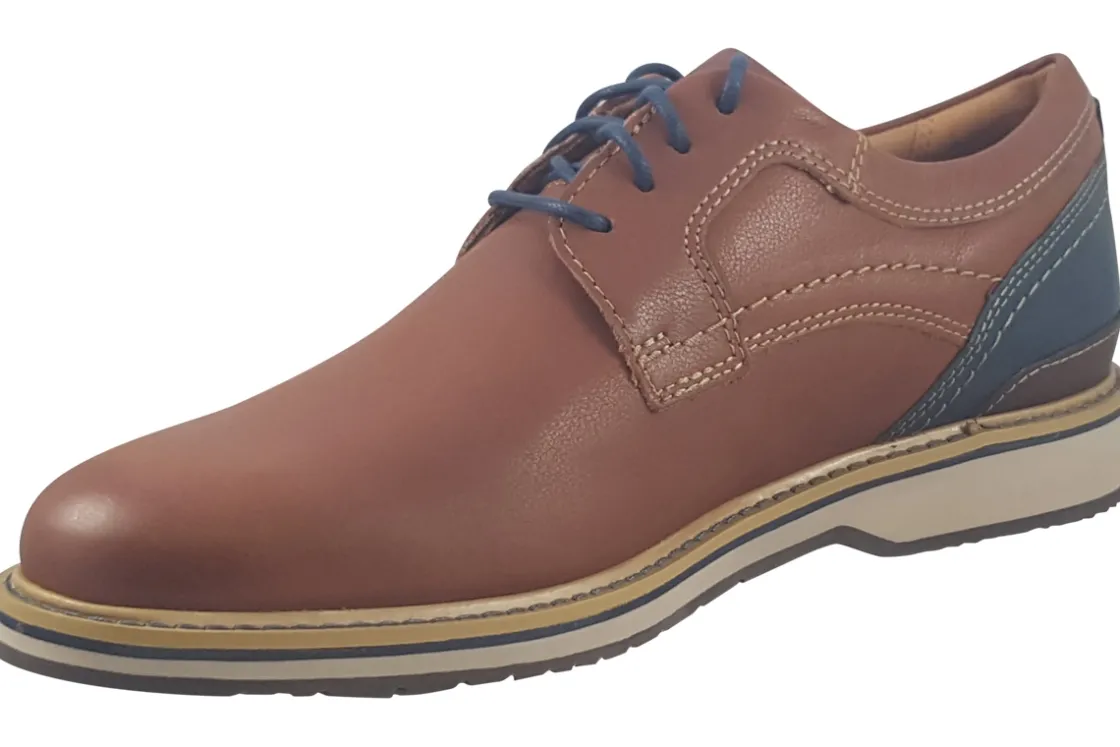 Clarks Mens Shoes<Monahan Plain Mens Leather Shoes