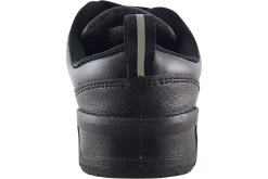 BOY Clarks Junior Boys | Velcro<PalmerSteggy K Black Boys Leather School Shoes