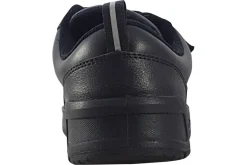 BOY Clarks Junior Boys | Velcro<PalmerSteggy O Black Boys Leather School Shoes