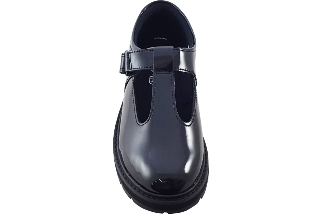 Clarks Junior Girls | Senior Girls<PragueBrill Y. Black Girls School Shoes