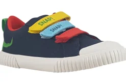 Clarks Velcro | Girls Shoes<RDFoxingAceK. Girls Fashion Trainers Navy