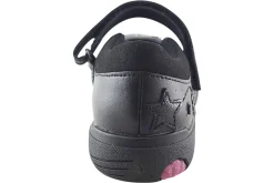 Clarks Junior Girls | Girls Shoes<Relda Sea K. Black Girls Leather School Shoes