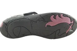 Clarks Junior Girls | Girls Shoes<Relda Sea K. Black Girls Leather School Shoes