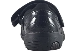 Clarks Junior Girls | Velcro<Relda Spark K. Black Girls School Shoes