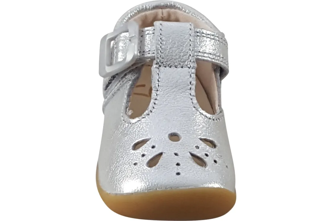 Clarks Velcro | Girls First Shoes<Roamer Star T. Girls Leather First Shoes