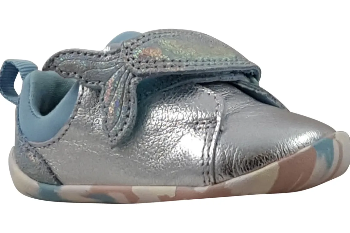Clarks Velcro | Girls First Shoes<RoamerCharm T. Girls Leather Fashion Trainers