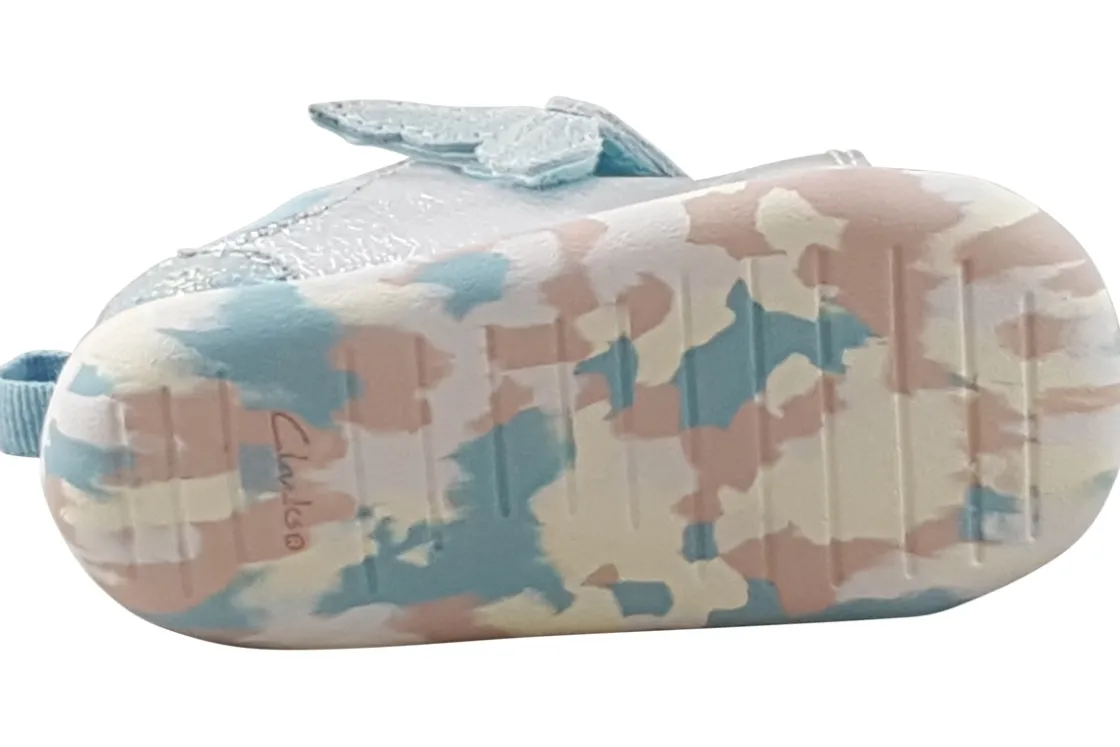 Clarks Velcro | Girls First Shoes<RoamerCharm T. Girls Leather Fashion Trainers