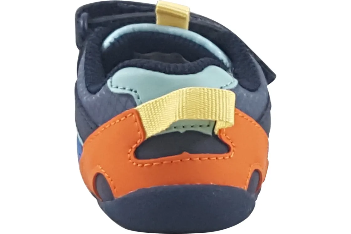 BOY Clarks Velcro | Boys First Shoes<RoamerSportT Boys Fashion Trainers Grey