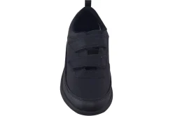 BOY Clarks Junior Boys | Velcro<Scape Flare K Black Boys Leather School Shoes