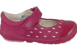 Clarks Velcro | Girls First Shoes<Softly Lou Fst Girls Leather First Shoes