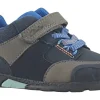 BOY Clarks Velcro | Boys Boots<Steggy2 Glow T Boys Lather Boots Navy