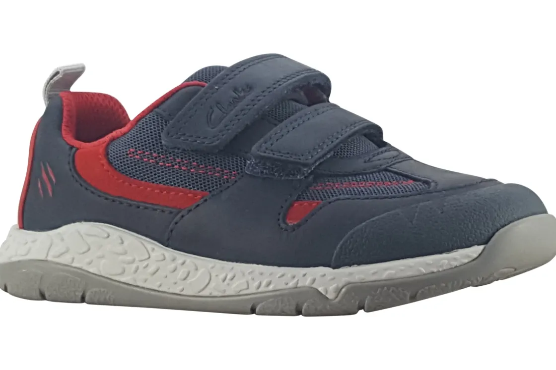 BOY Clarks Velcro | Boys Shoes<Steggy Tail K Boys Fashion Trainers