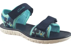 BOY Clarks Velcro | Boys Sandals<Surfing Tide K Boys Sandals