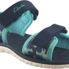 BOY Clarks Velcro | Boys Sandals<Surfing Tide T Boys Sandals