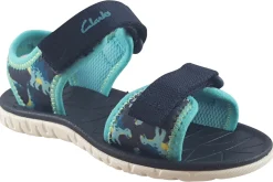 BOY Clarks Velcro | Boys Sandals<Surfing Tide T Boys Sandals