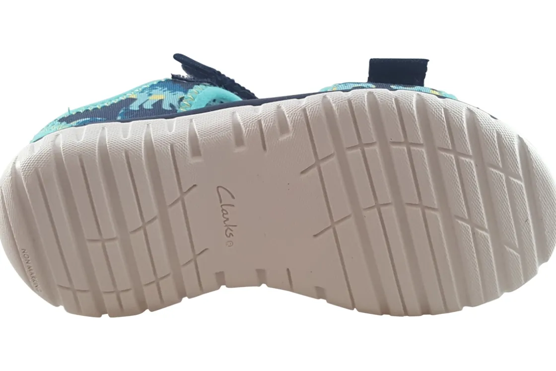 BOY Clarks Velcro | Boys Sandals<Surfing Tide T Boys Sandals