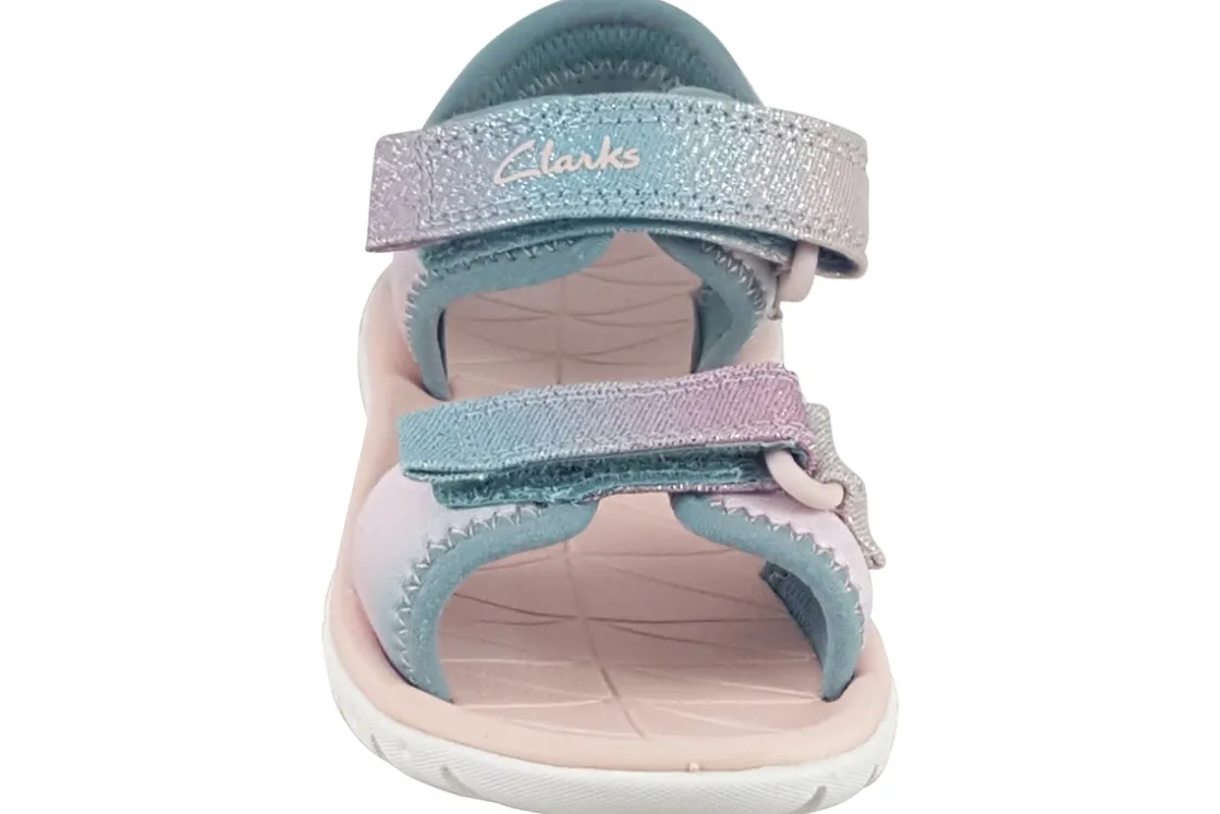 Clarks Velcro | Girls Sandals<SurfingTide K. Girls Sandals