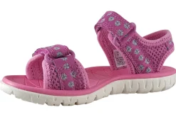 Clarks Velcro | Girls Sandals<SurfingTide K.O (F Fit) Girls Leather Patent Sandals